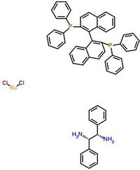 [(R)-(+)-2,2'-双(二苯基膦)-1,1'-联萘][(1S,2S)-(-)-1,2-二苯乙烷二胺]二氯化钌